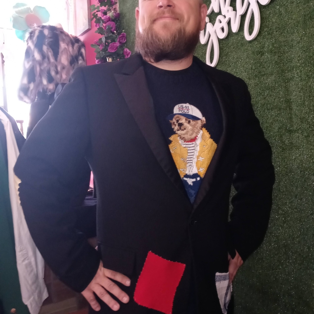 Super Patchwork Sports Jacket - Picture 4 of 4